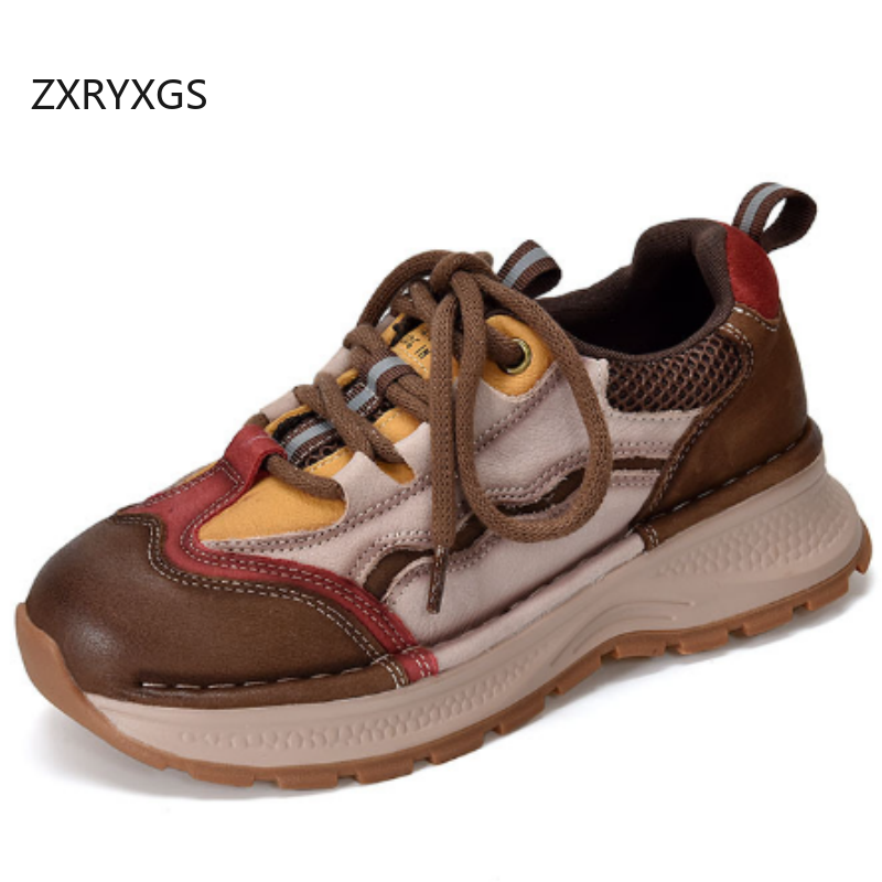 Women Shoes Size 4 In Cm - ZXRYXGS Sepatu Kets Kulit Asli Wanita