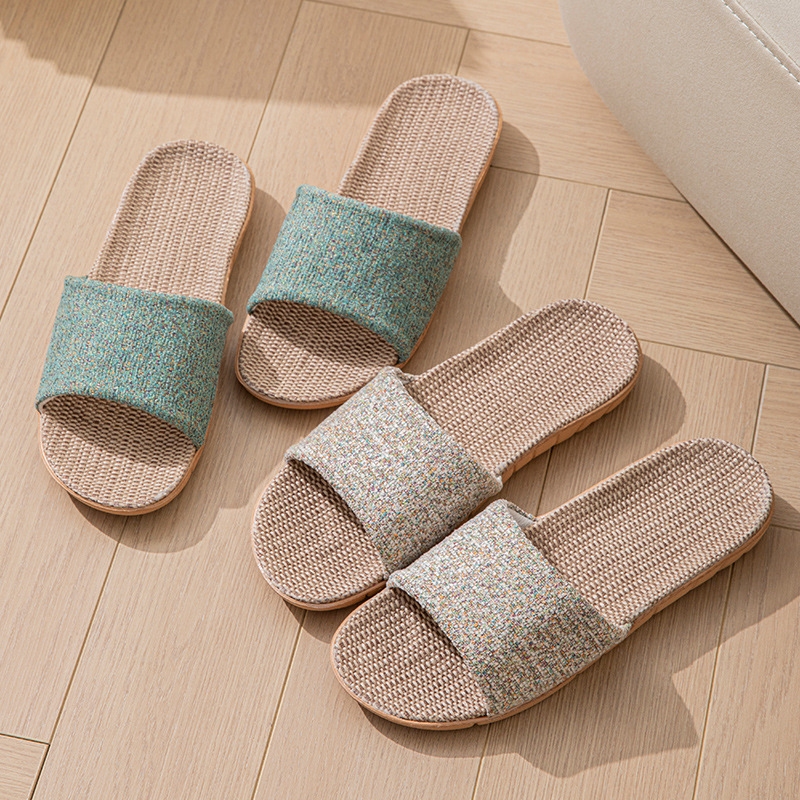 Women'S Shoes Popular - Sandal Wanita Santai Bahan Rami, Sepatu
