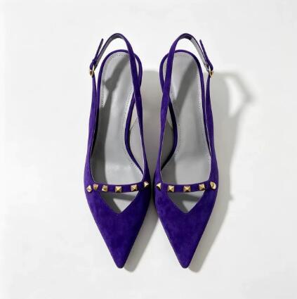 Women Shoes Size 4 In Cm - Sepatu Slingback Hak Kitten 4 CM