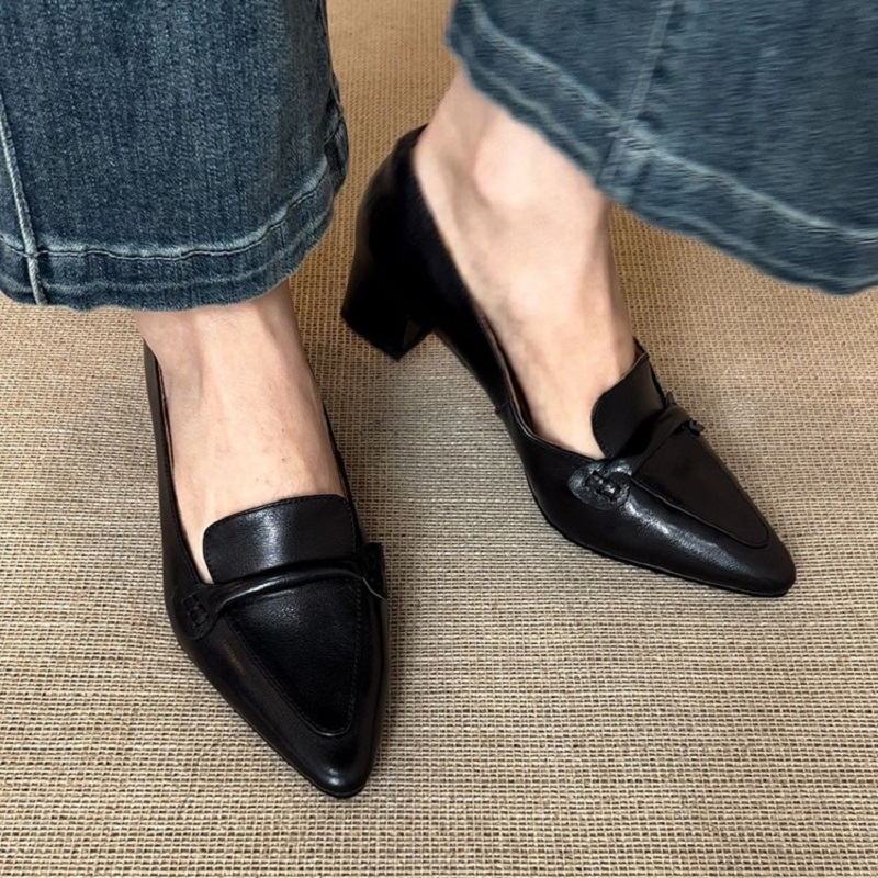 Women Shoes Size 4 In Cm - Sepatu Hak Tinggi Cozy Med, Hak