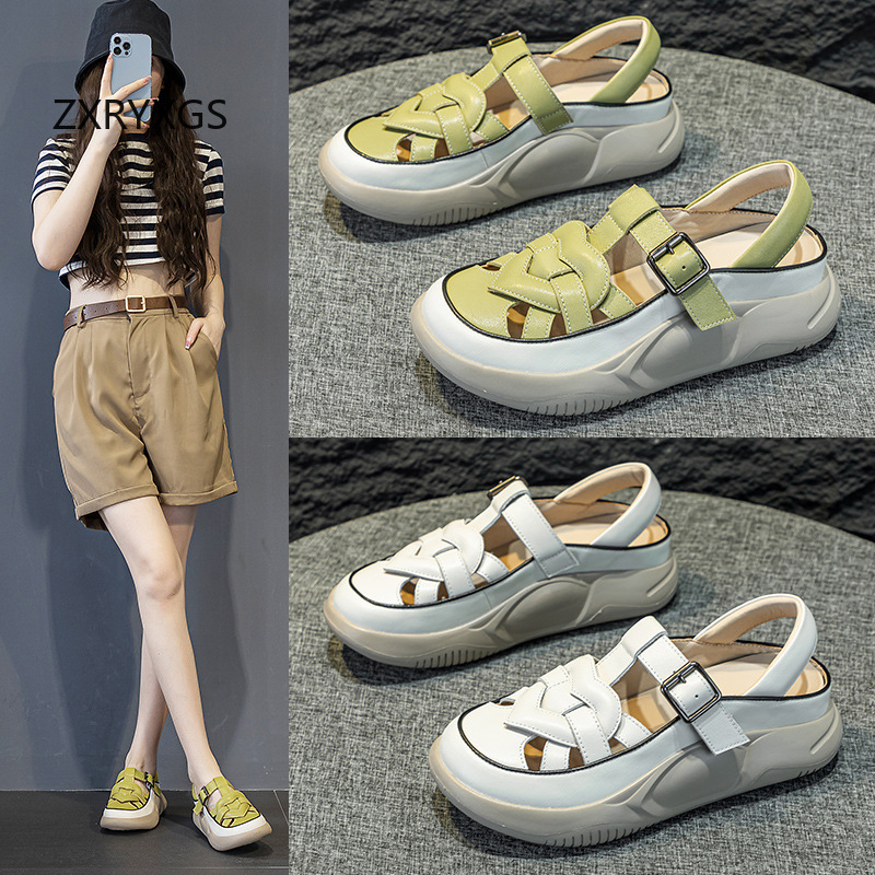 Women Shoes Size 4 In Cm - ZXRYXGS Sepatu Kets Berongga Ujung Bulat