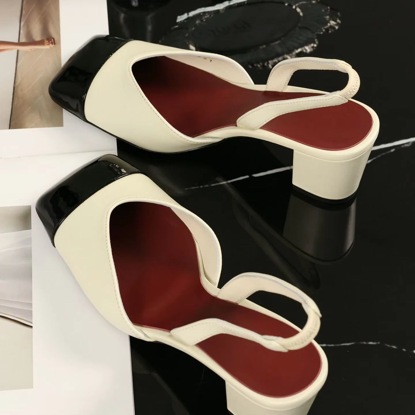 Sepatu Slingback Wanita Dua Wa - Women Shoes Sandals ulasan dan harga