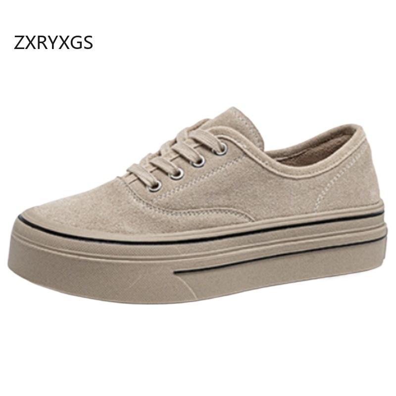 ZXRYXGS Sepatu Platform Datar  - Women Shoes Size 4 In Cm ulasan dan harga