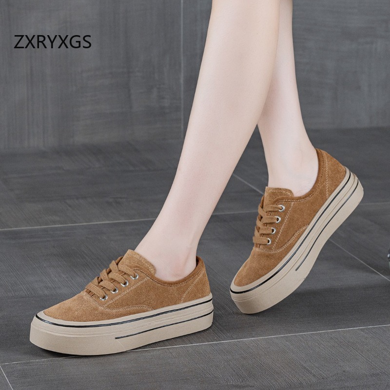 ZXRYXGS Sepatu Platform Datar  - Women Shoes Size 4 In Cm ulasan dan harga