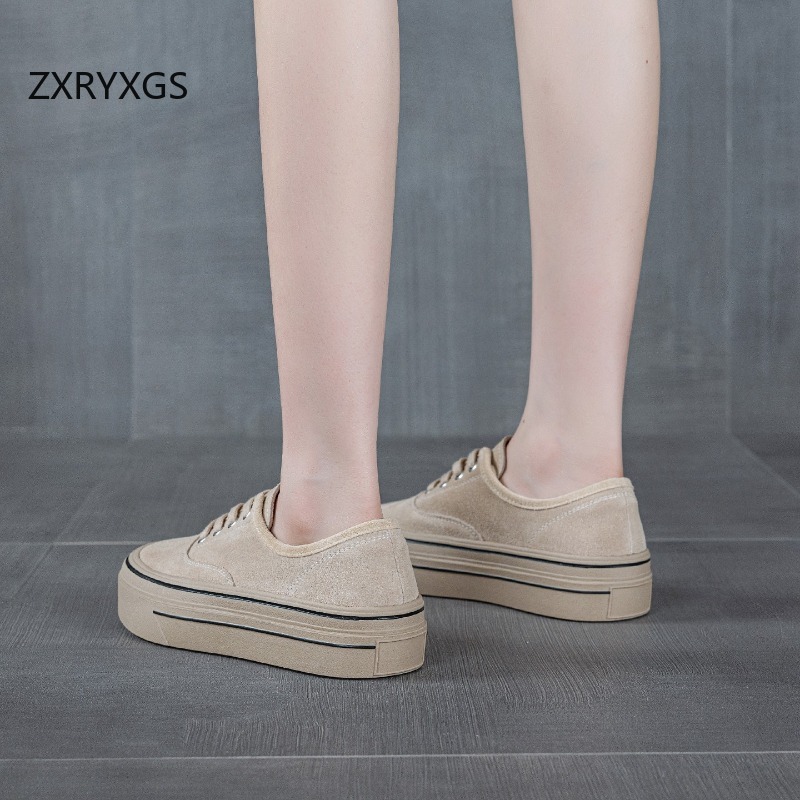 ZXRYXGS Sepatu Platform Datar  - Women Shoes Size 4 In Cm ulasan dan harga