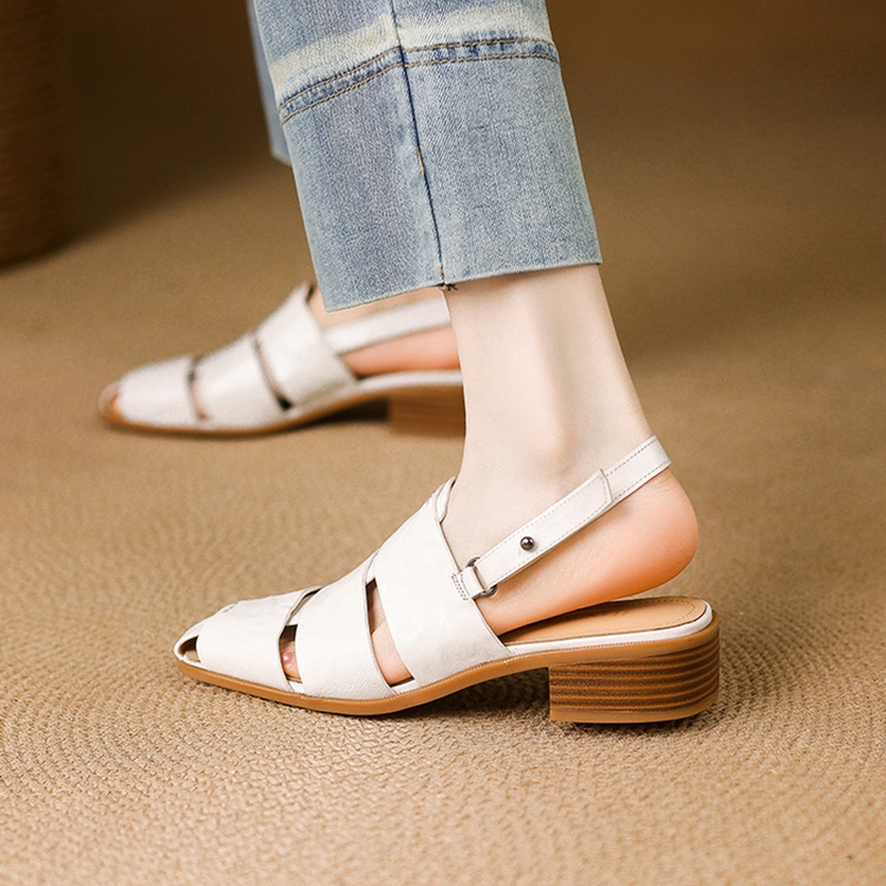 Sandal Wanita Musim Panas Baru - Square Toe Mule ulasan dan harga