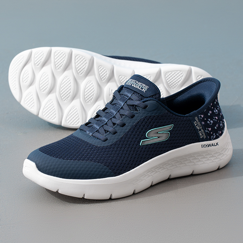 Skechers 125525-NVY Sepatu Sli - Women Shoes Skechers ulasan dan harga