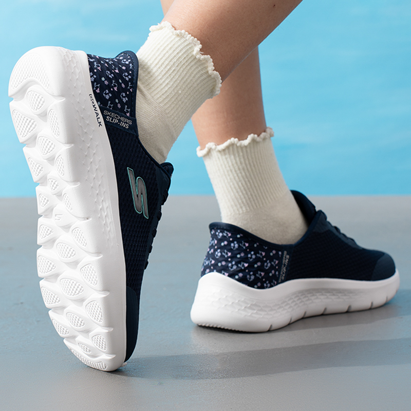 Skechers 125525-NVY Sepatu Sli - Women Shoes Skechers ulasan dan harga