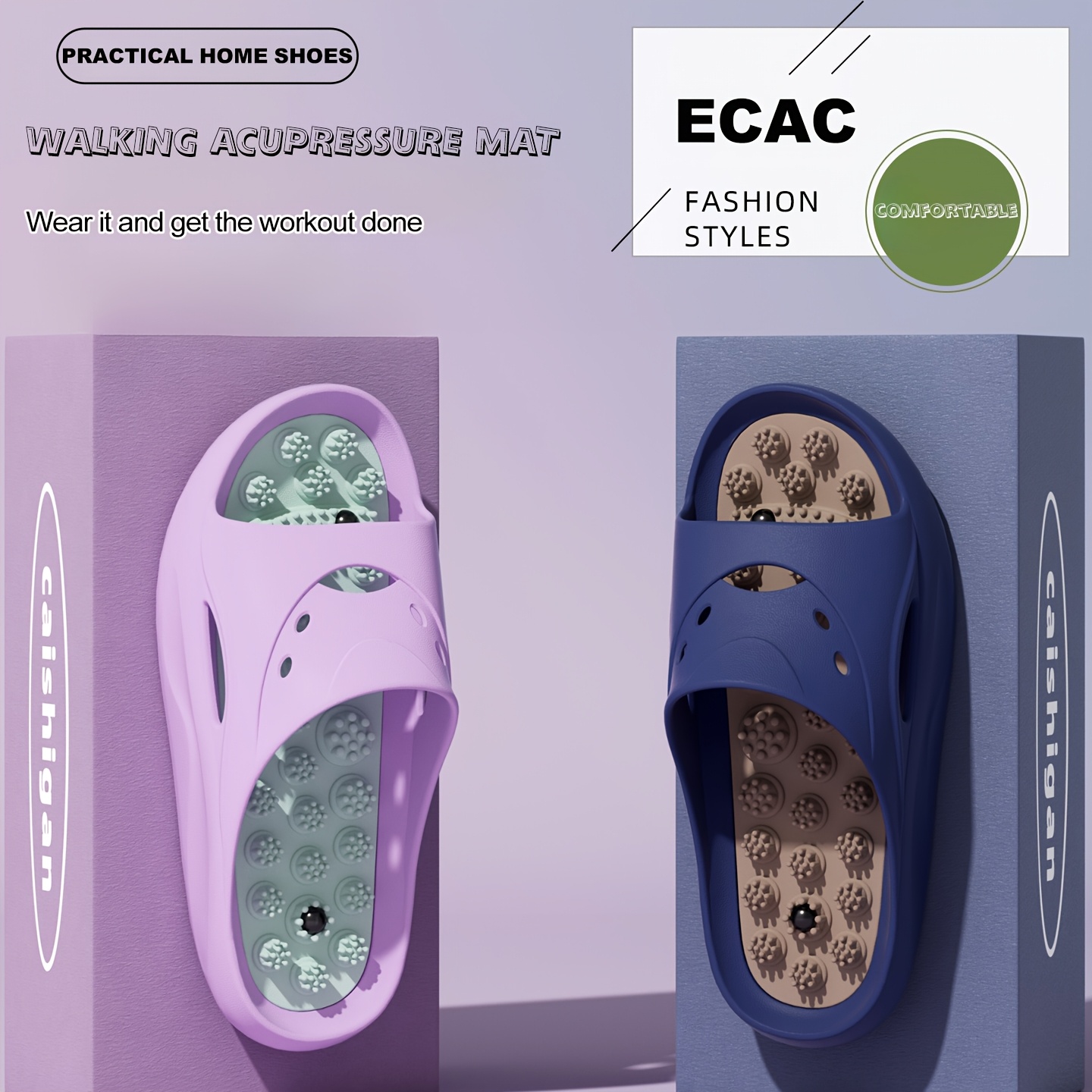 Sandal Pijat EVA Wanita Pria,  - Women Shoes Sandals ulasan dan harga