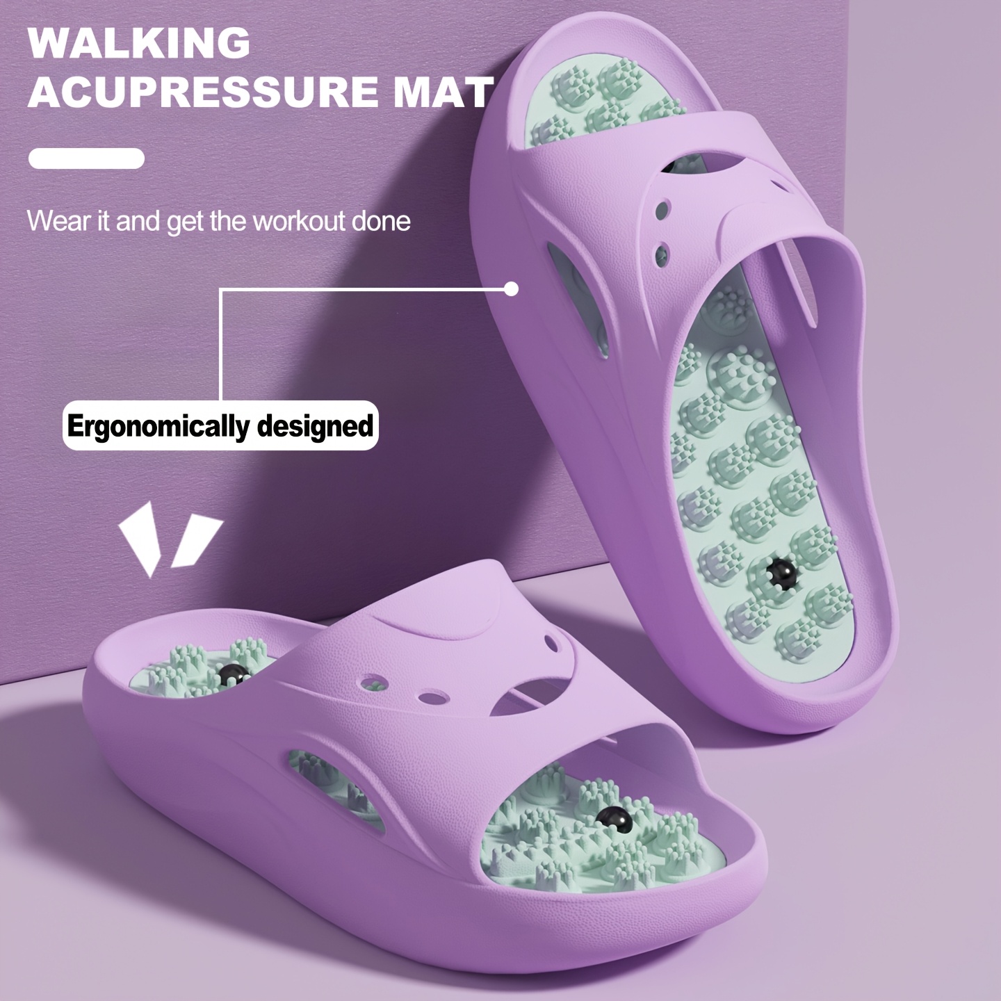 Sandal Pijat EVA Wanita Pria,  - Women Shoes Sandals ulasan dan harga