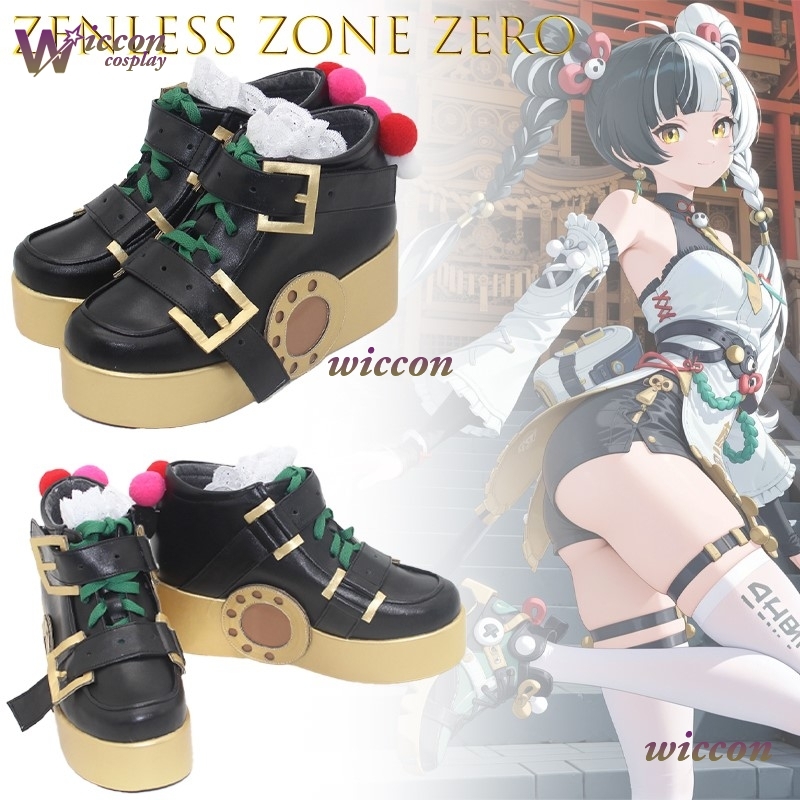 Sepatu Cosplay Nino Zenless Zo - Women'S Shoes Zone ulasan dan harga