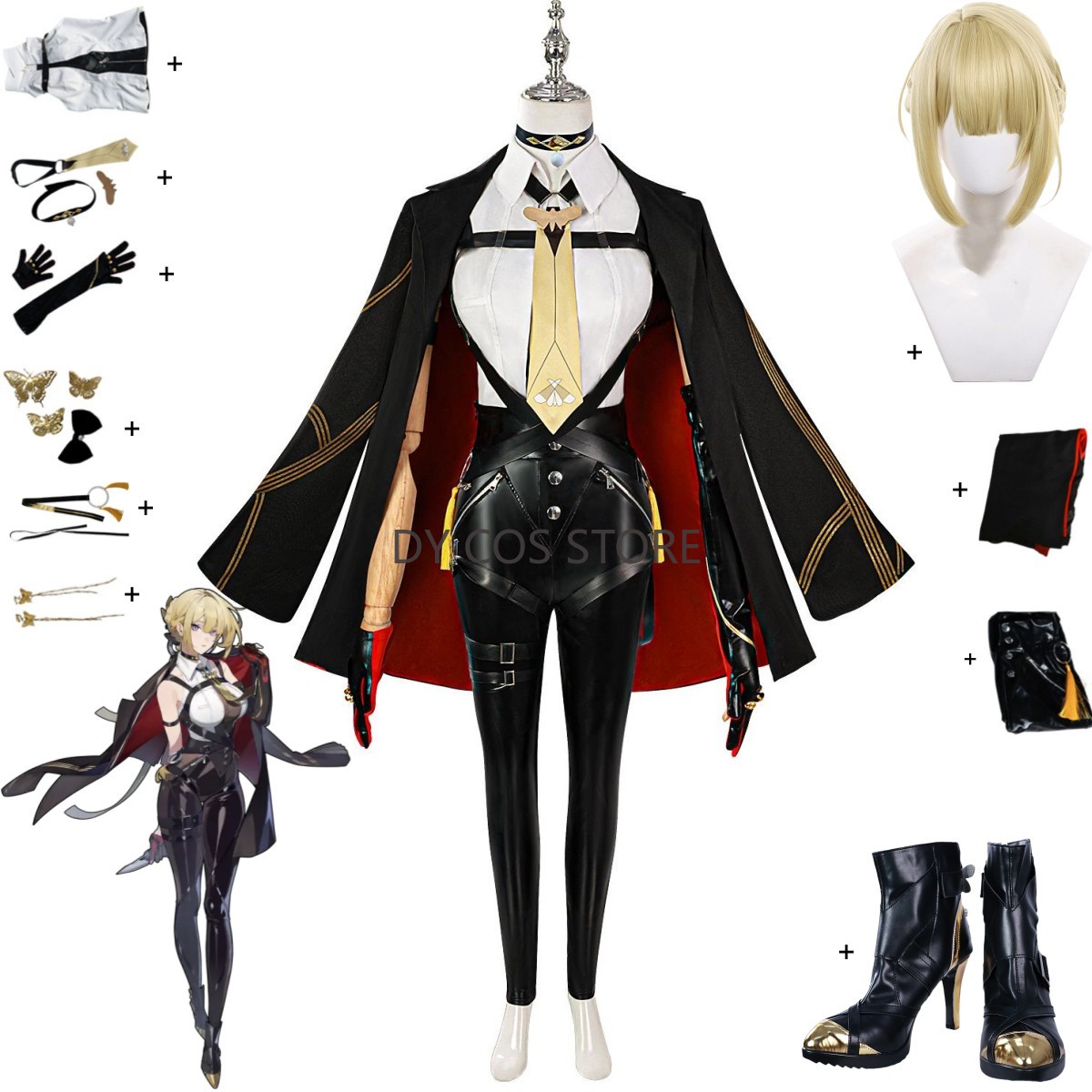 Kostum Cosplay Game Zenless Zo - Women'S Shoes Zone ulasan dan harga