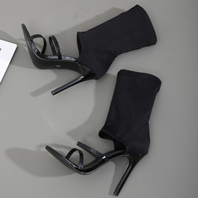 Sandal Sepatu Kain Elastis Hig - Women Shoes Boots ulasan dan harga