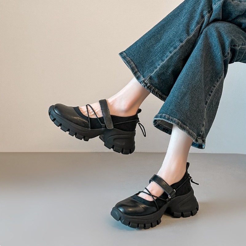 Sepatu Mary Jane Balet Retro B - Women Shoes Sandals ulasan dan harga