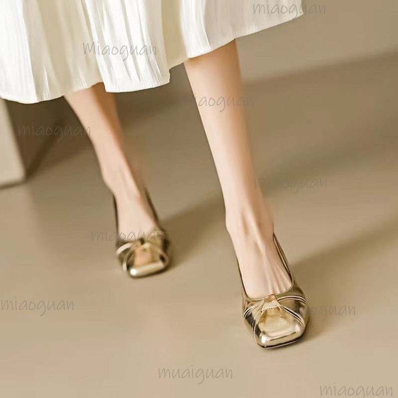 Sandal Wanita Hak Rendah Ujung - Women Shoes Sandals ulasan dan harga