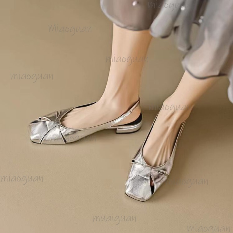 Sandal Wanita Hak Rendah Ujung - Women Shoes Sandals ulasan dan harga