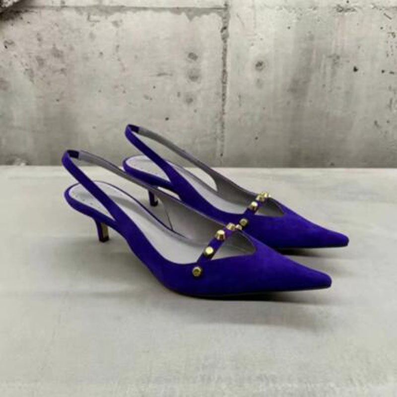 Sepatu Slingback Hak Kitten 4  - Women Shoes Size 4 In Cm ulasan dan harga