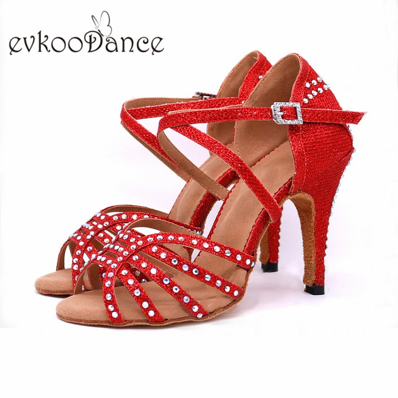 Sepatu Dansa Latin Kristal Wan - Women Shoes Size 4 In Cm ulasan dan harga