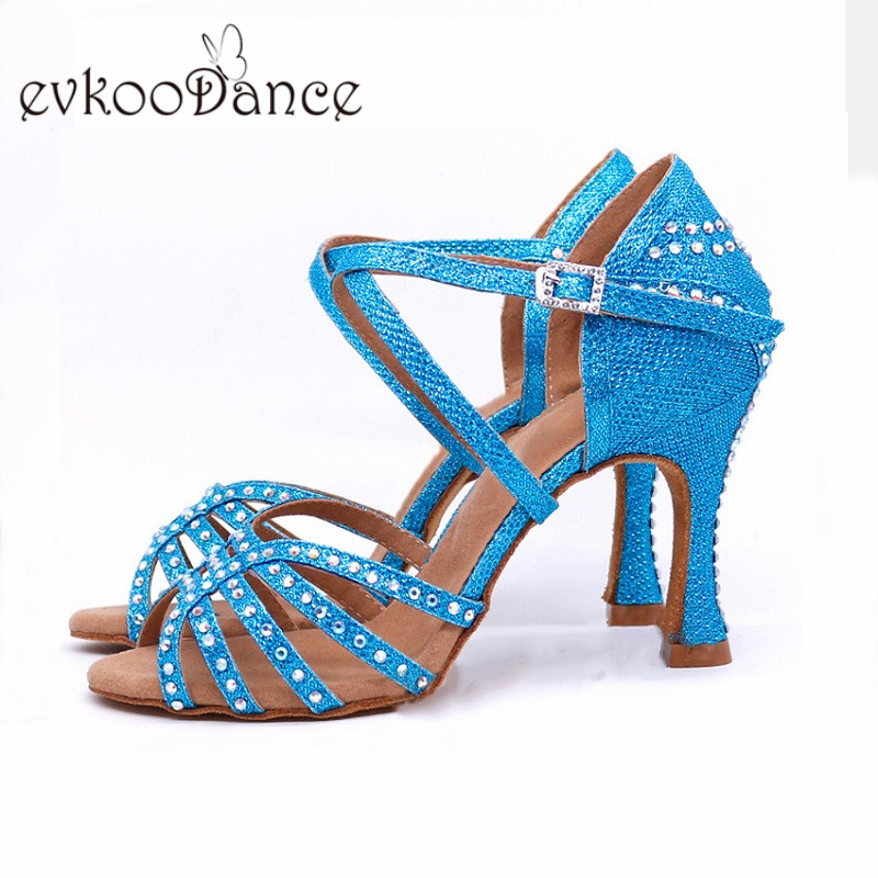 Sepatu Dansa Latin Kristal Wan - Women Shoes Size 4 In Cm ulasan dan harga