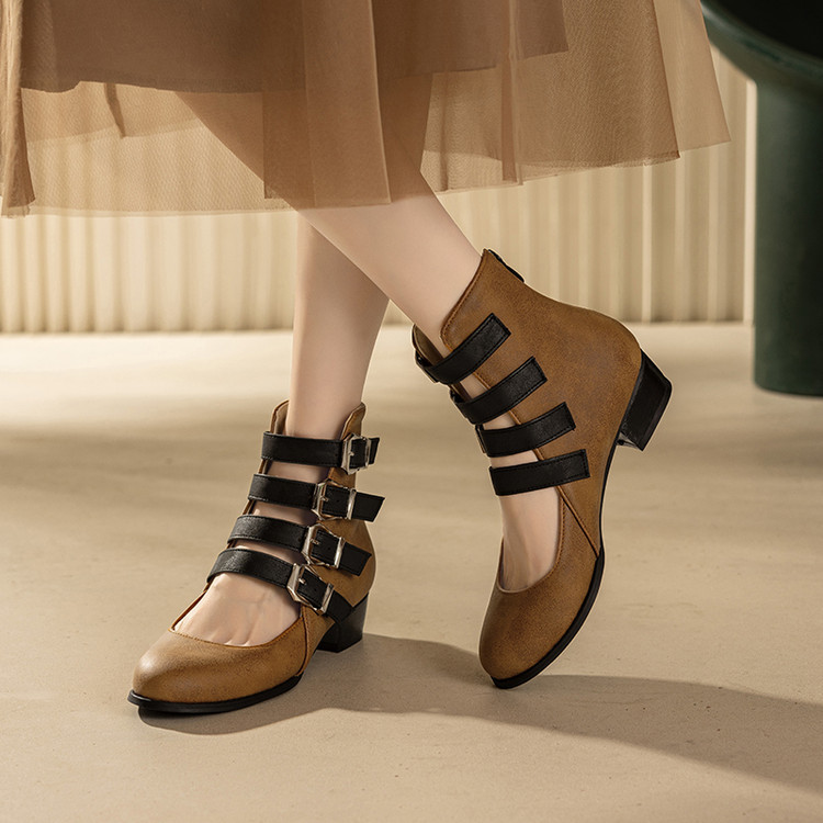 Sepatu Boots Wanita Gothic Mar - Women Shoes Boots ulasan dan harga