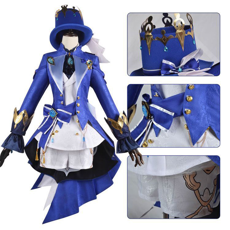 Kostum Cosplay Furina Wig Ramb - Women'S Shoes Zone ulasan dan harga