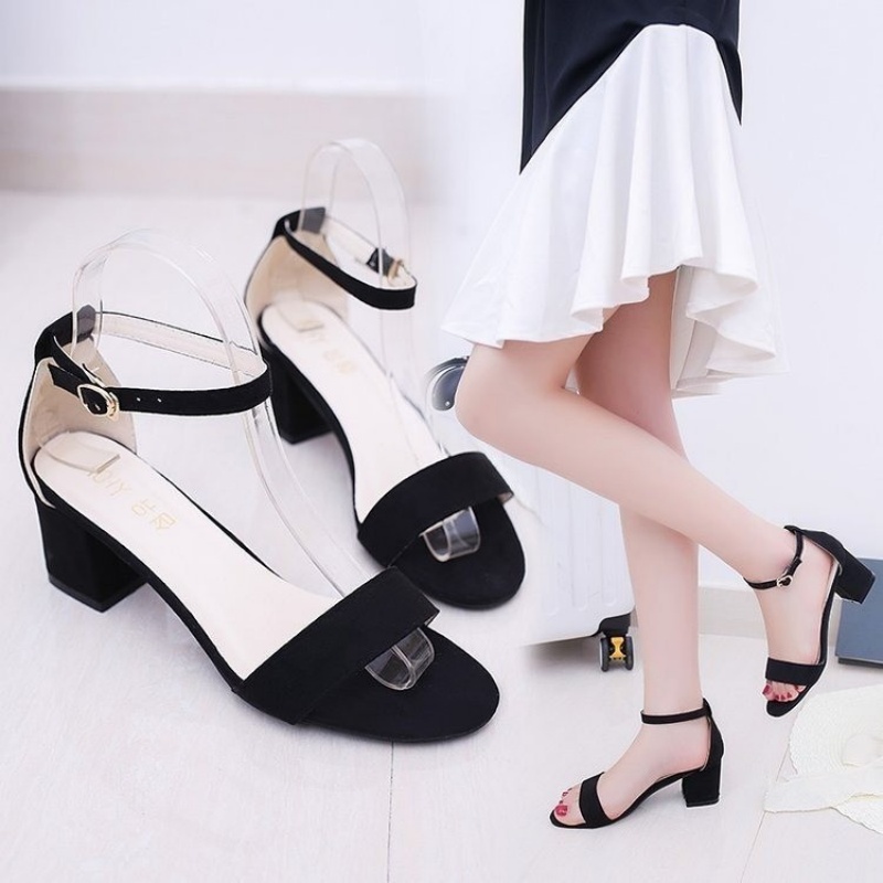 Sandal Kasual Wanita Musim Pan - Square Toe Mule ulasan dan harga
